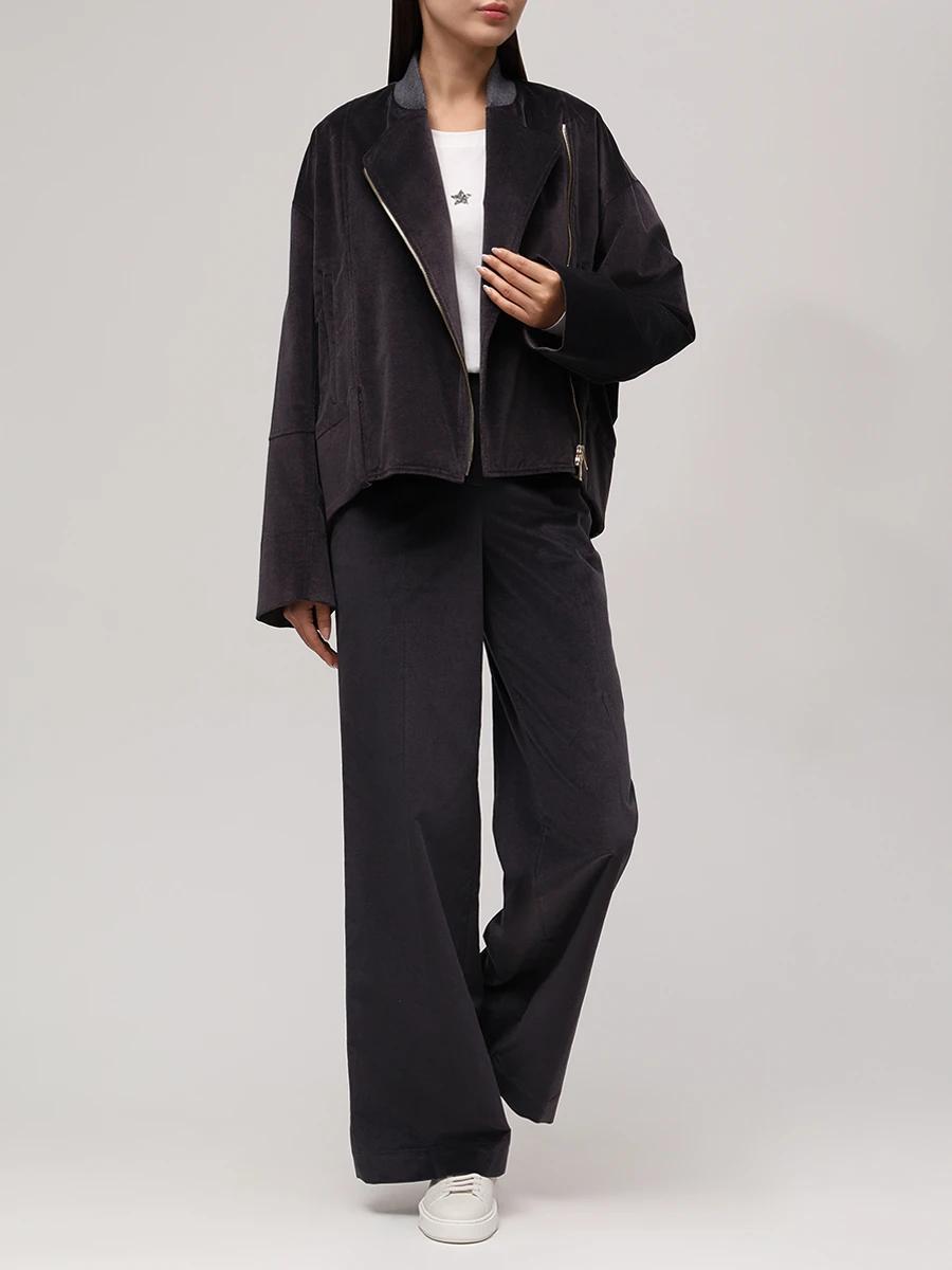 Брюки из хлопка и модала