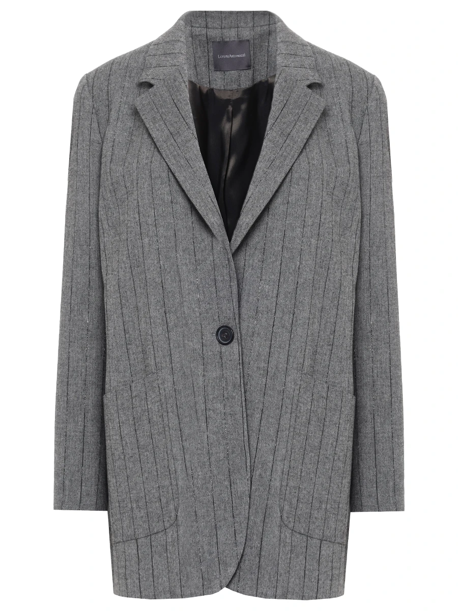 Пиджак из шерсти и вискозы