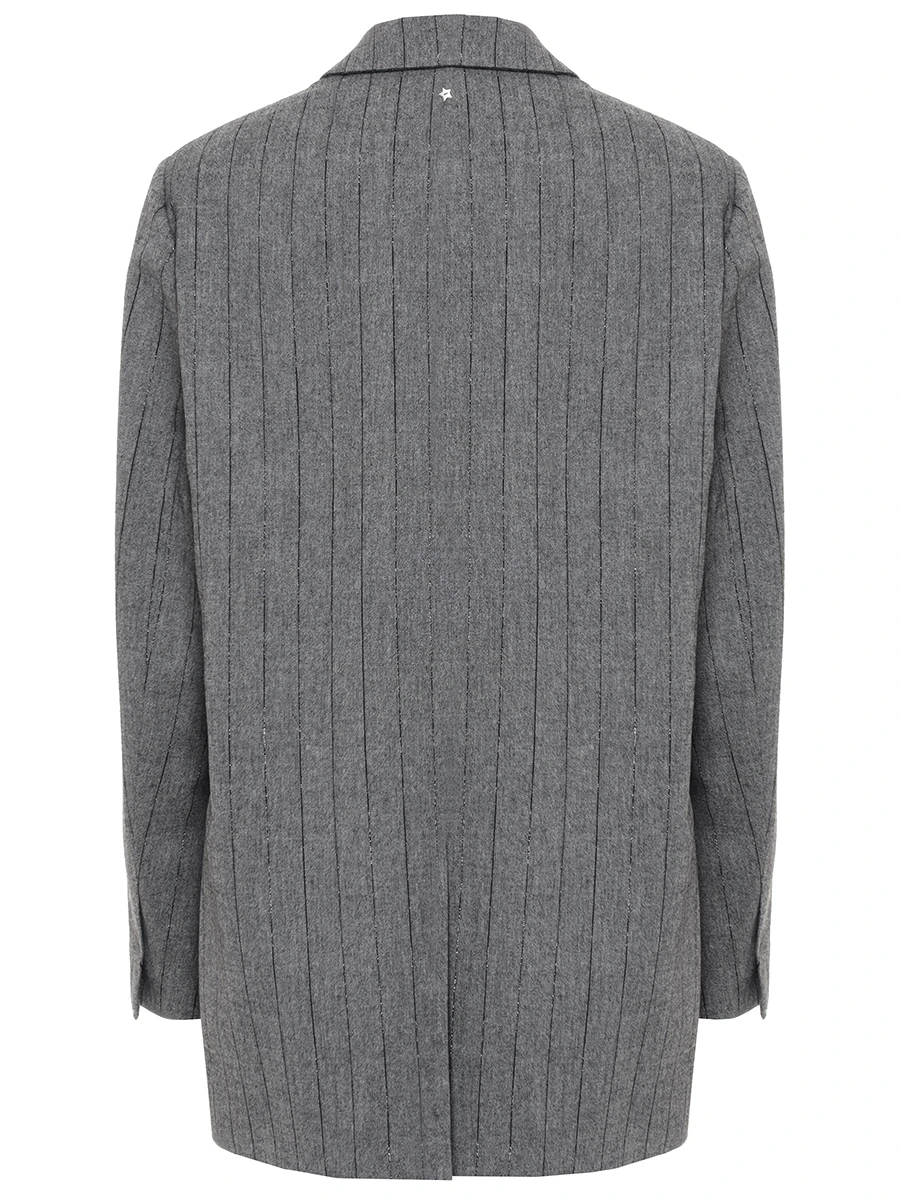 Пиджак из шерсти и вискозы