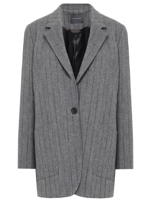 Пиджак из шерсти и вискозы LORENA ANTONIAZZI