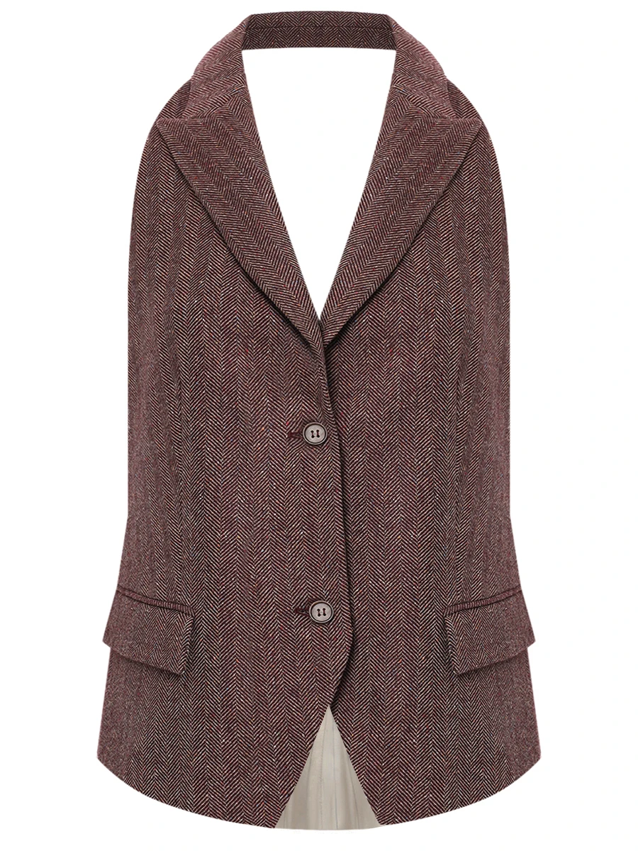 Костюм-тройка шерстяной