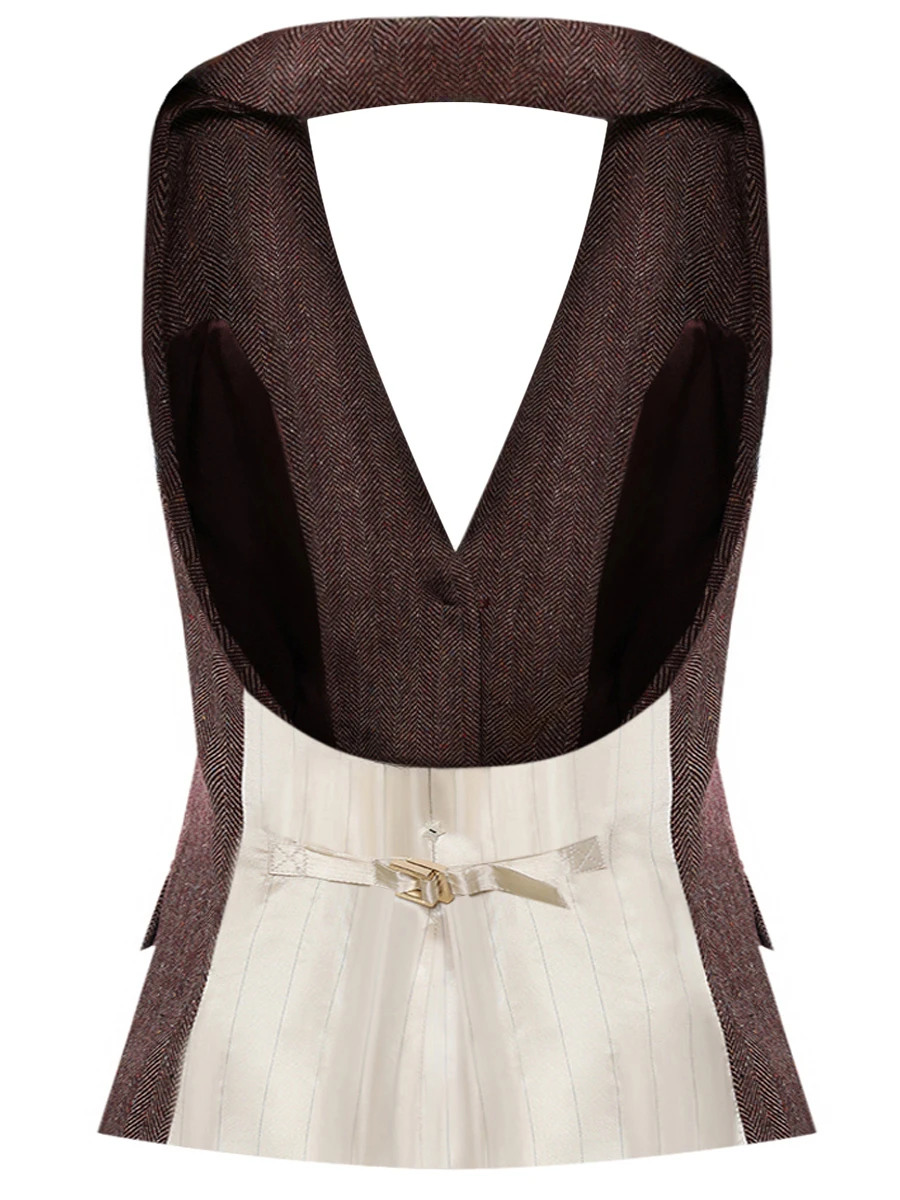 Костюм-тройка шерстяной