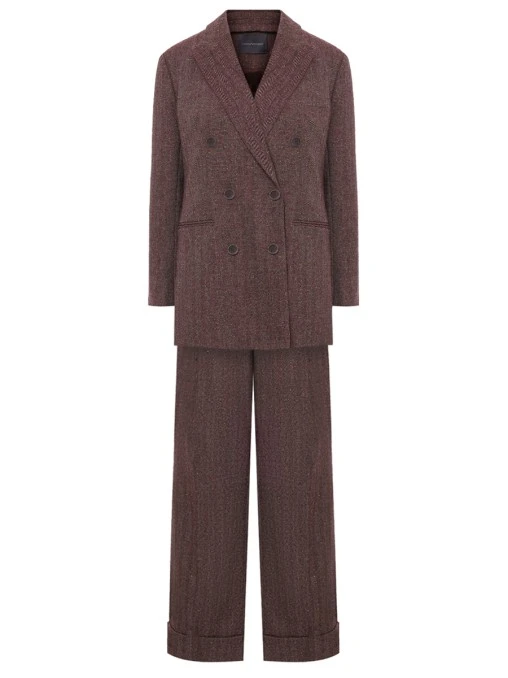 Костюм-тройка шерстяной LORENA ANTONIAZZI
