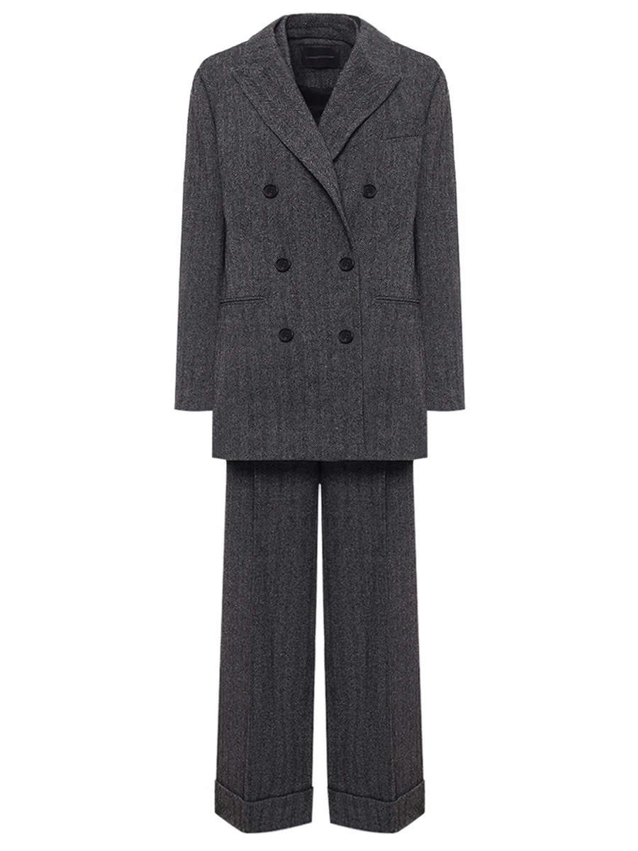 Костюм-тройка шерстяной