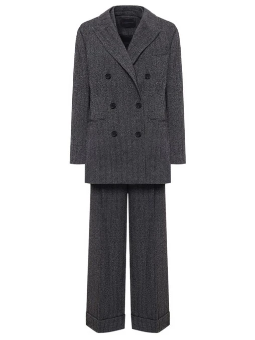 Костюм-тройка шерстяной LORENA ANTONIAZZI