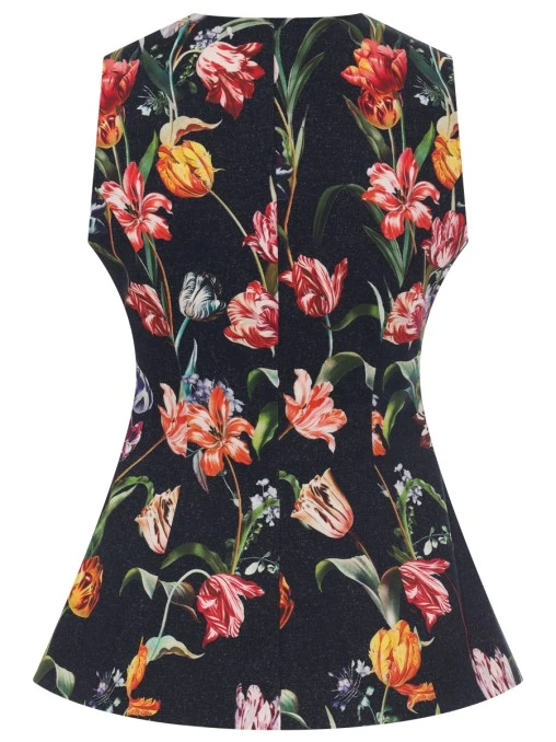 Жилет Toulip хлопковый FEMME DE BEAUMONDE