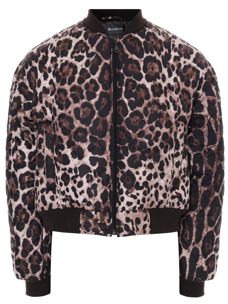 Бомбер Leo стеганый