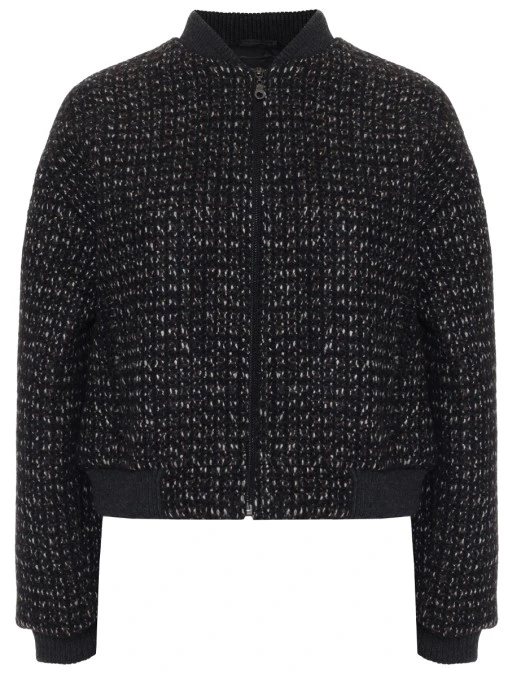 Бомбер Choco твидовый FEMME DE BEAUMONDE