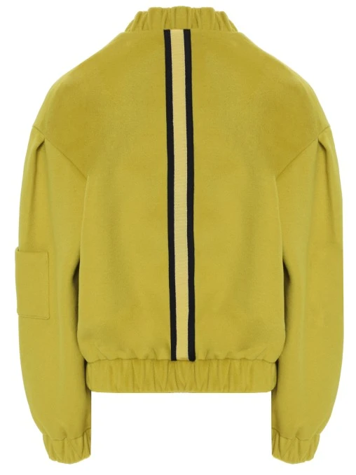 Бомбер Lime sorbet шерстяной FEMME DE BEAUMONDE