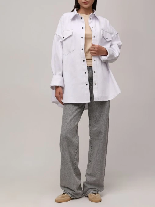 Рубашка Relaxed Fit хлопковая Cozy day ZMANI