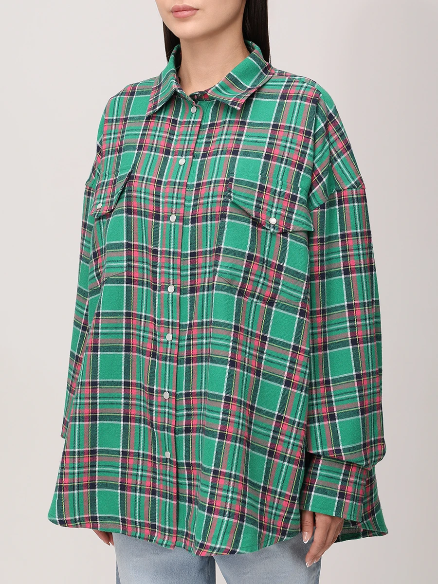 Рубашка Relaxed Fit хлопковая Cozy day