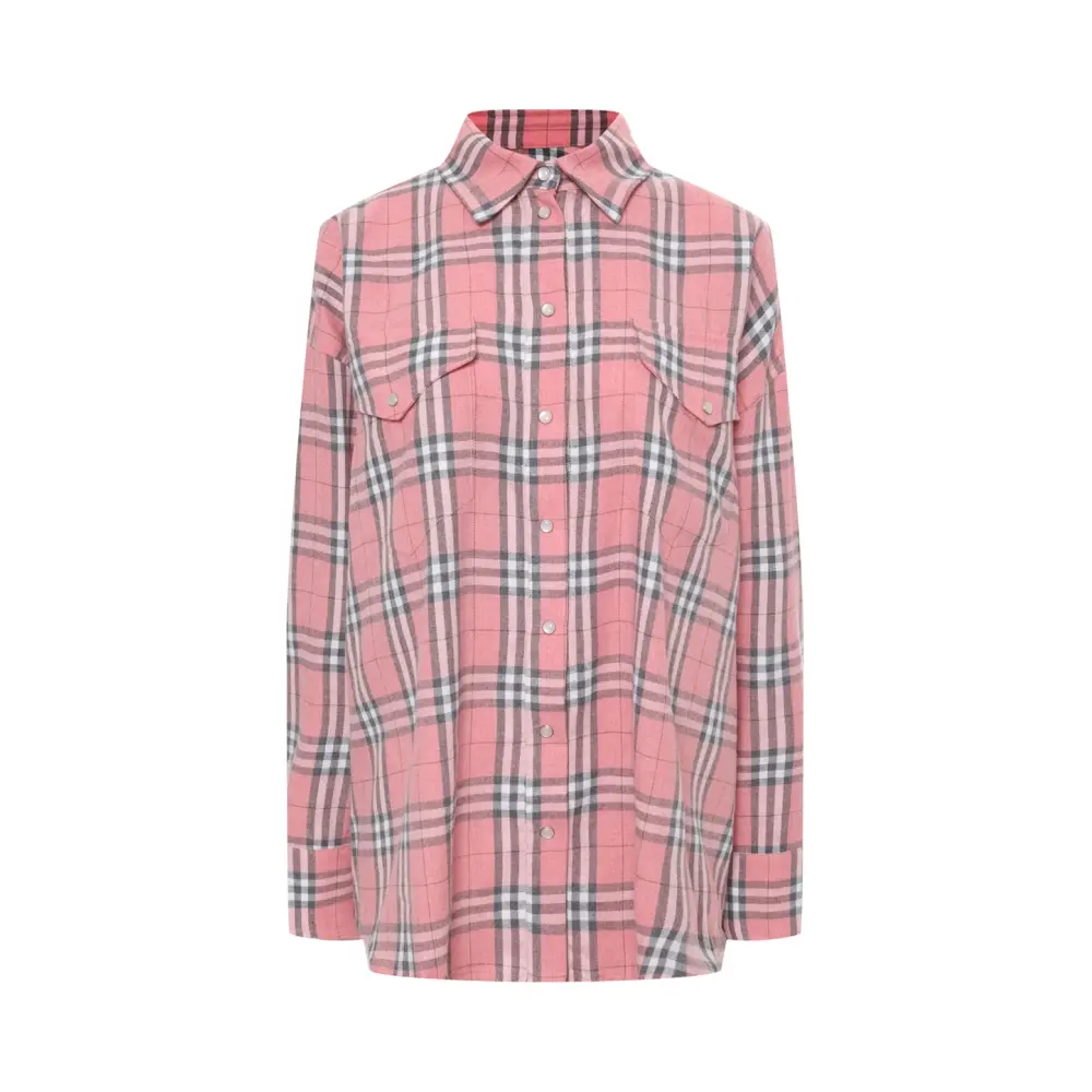 Рубашка Relaxed Fit хлопковая Cozy day