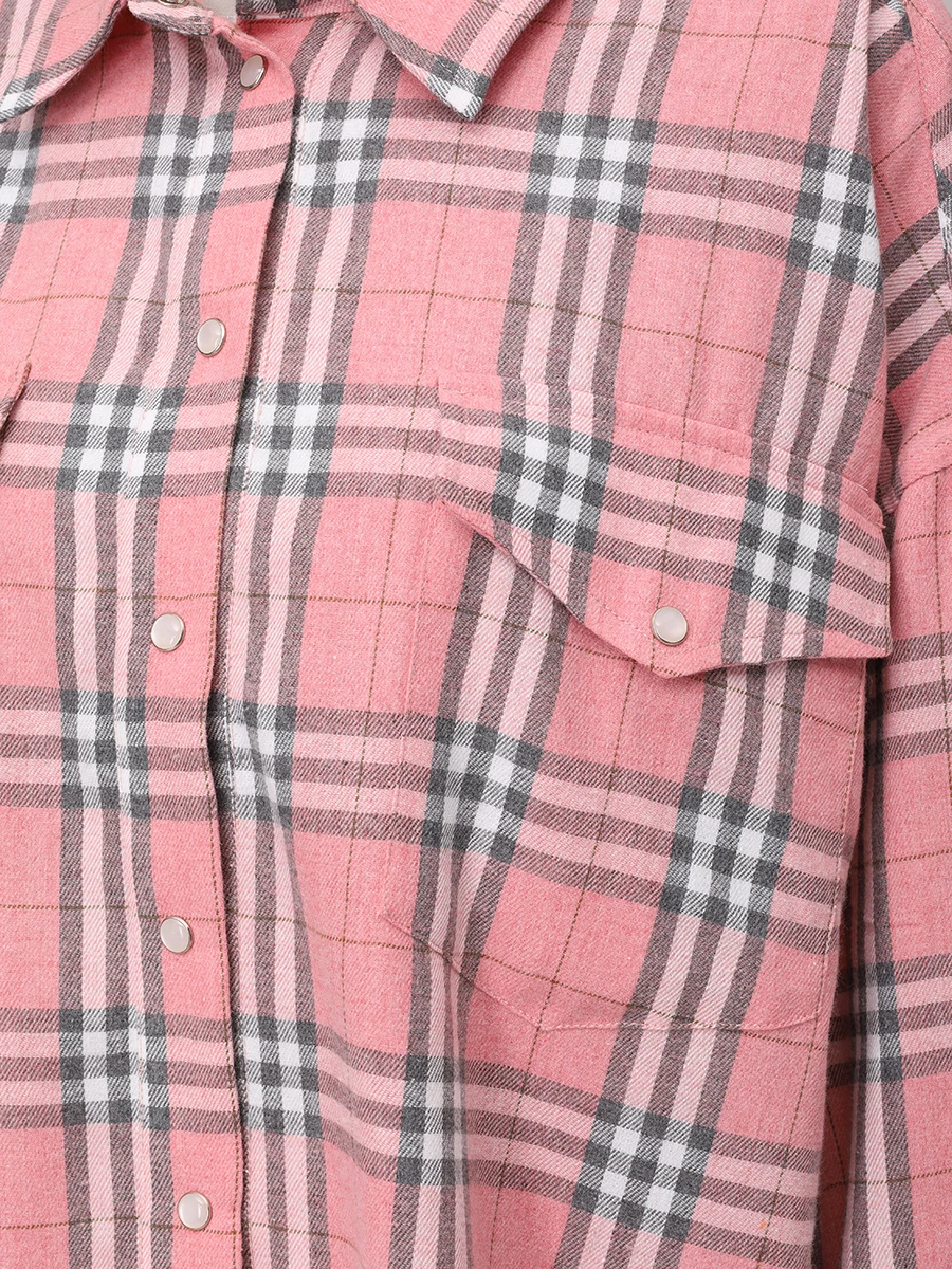 Рубашка Relaxed Fit хлопковая Cozy day