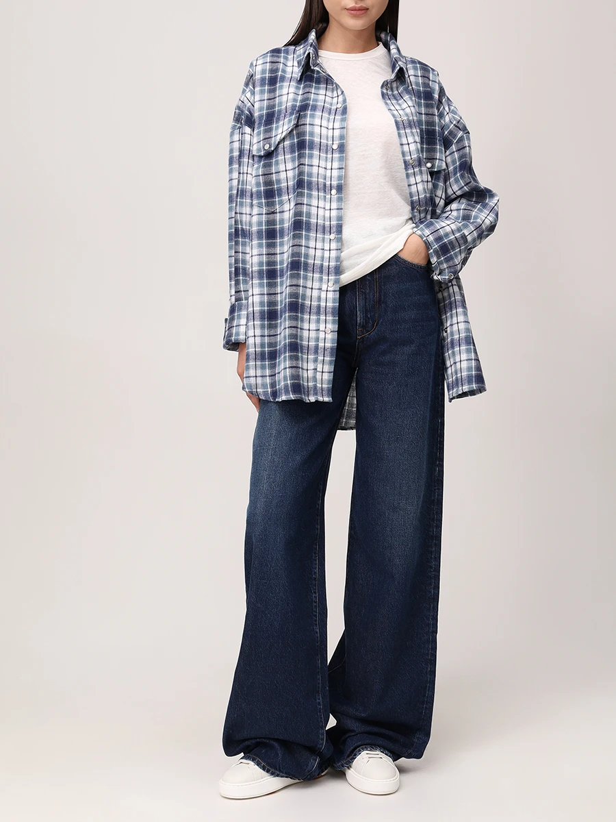 Рубашка Relaxed Fit хлопковая Cozy day