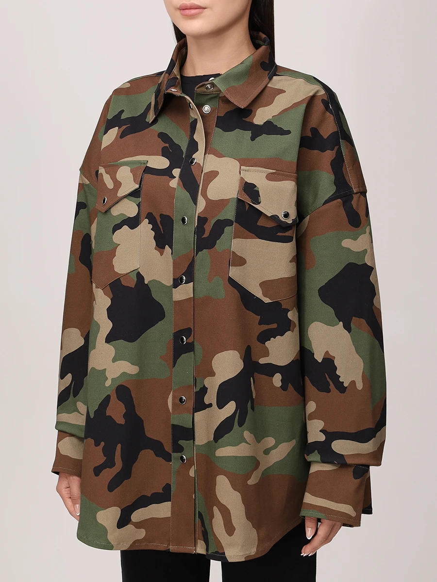 Рубашка Relaxed Fit хлопковая Cozy day