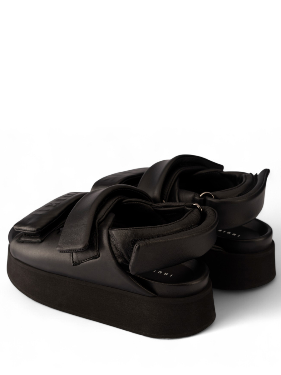 Сандалии кожаные