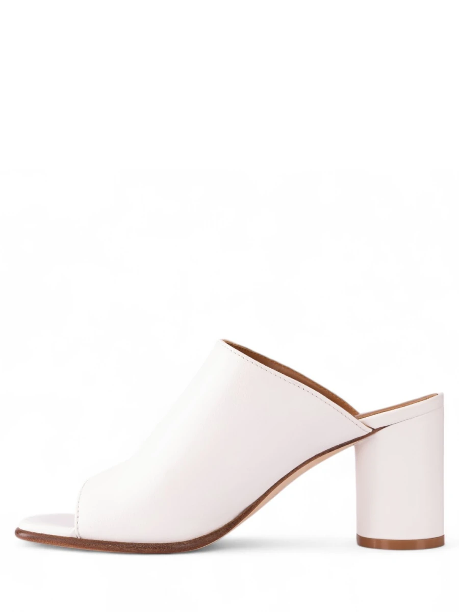 Мюли кожаные