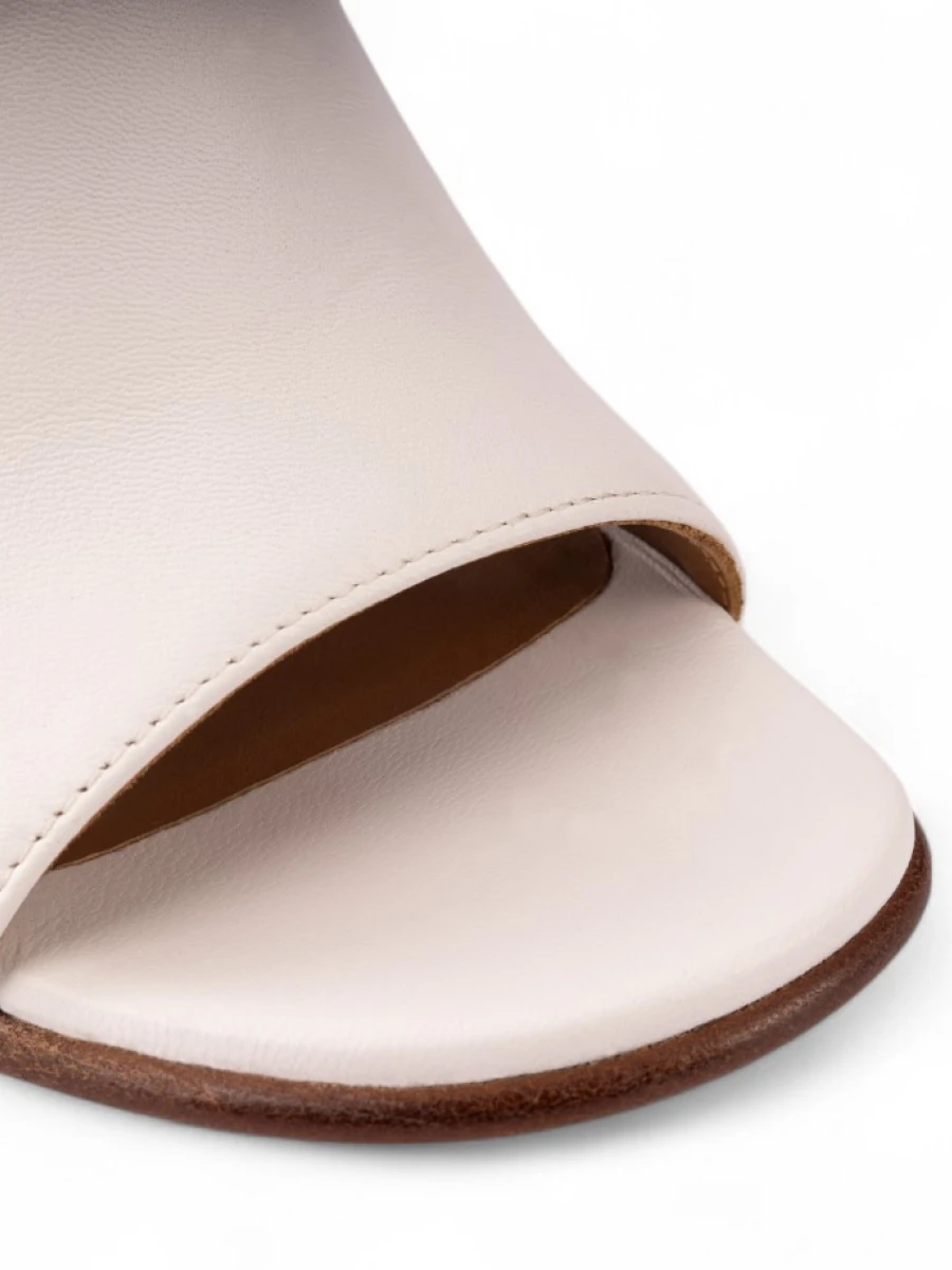 Мюли кожаные