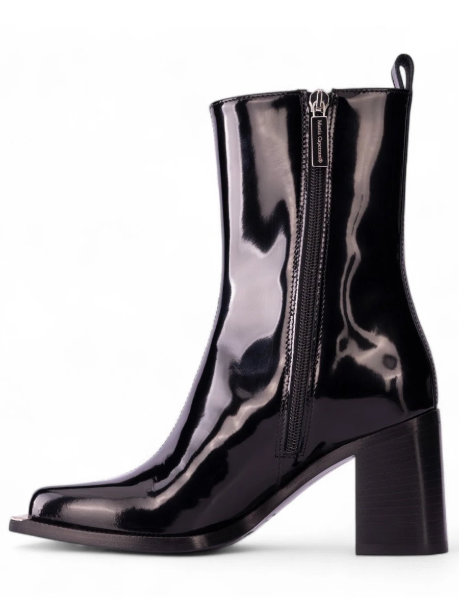 Ботильоны кожаные