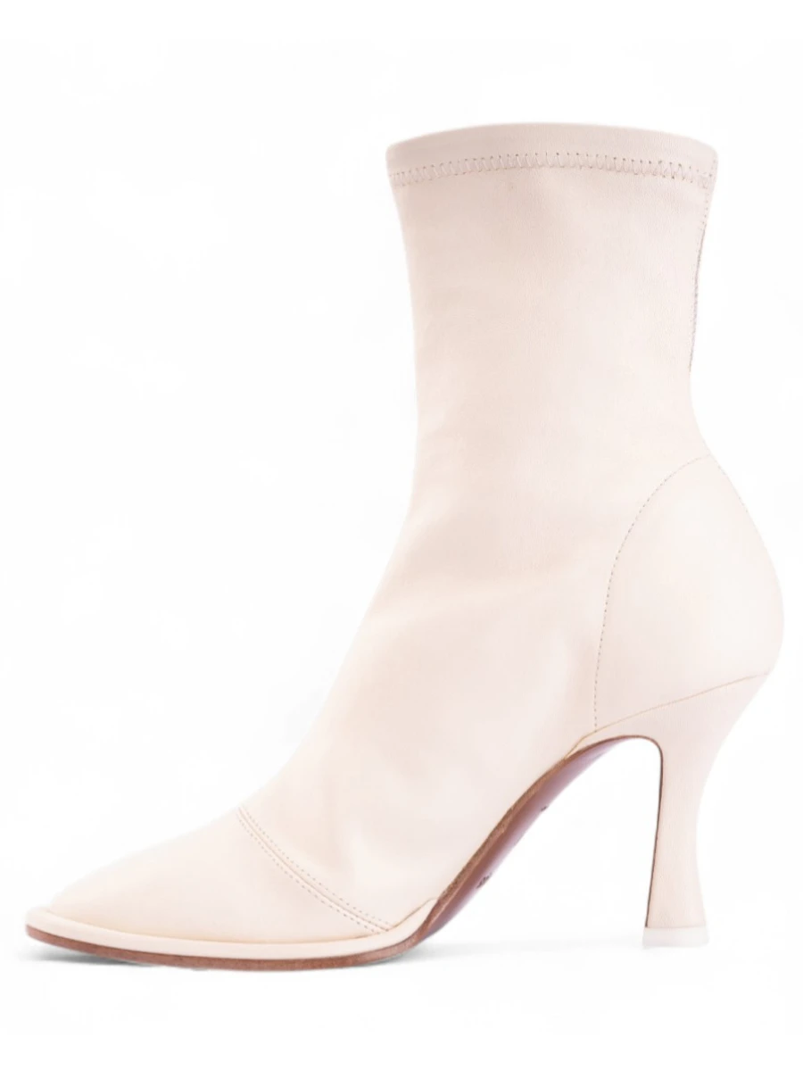 Ботильоны кожаные