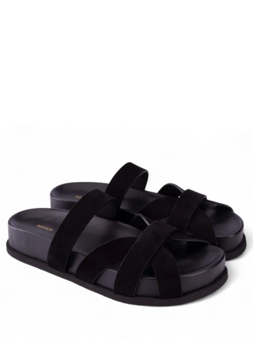 Шлепанцы замшевые NEOUS