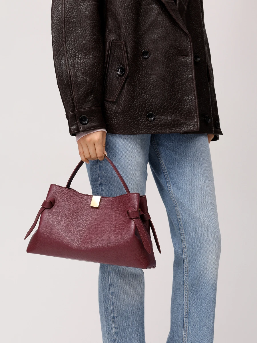 Сумка кожаная Gyoza