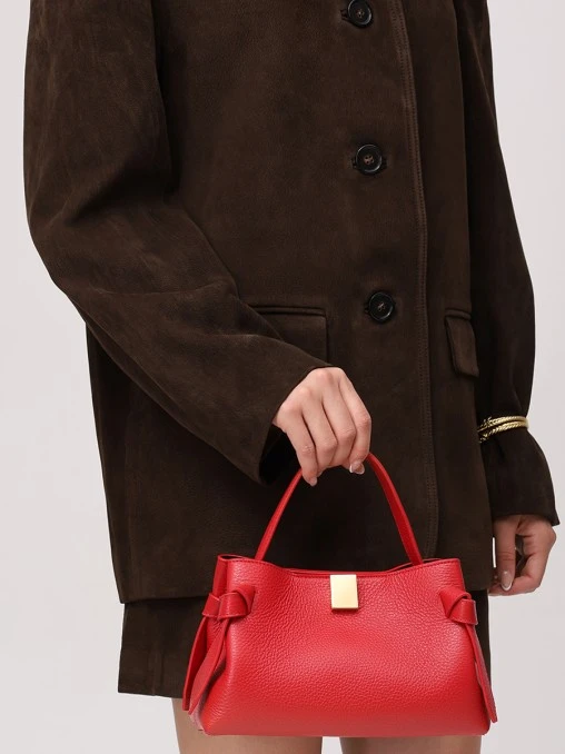 Сумка кожаная Gyoza Mini YUZEFI