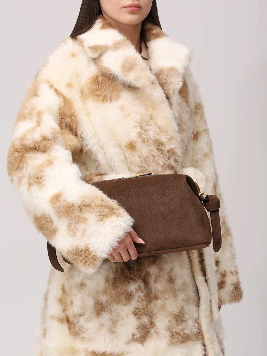 Сумка замшевая Brioche Pouch