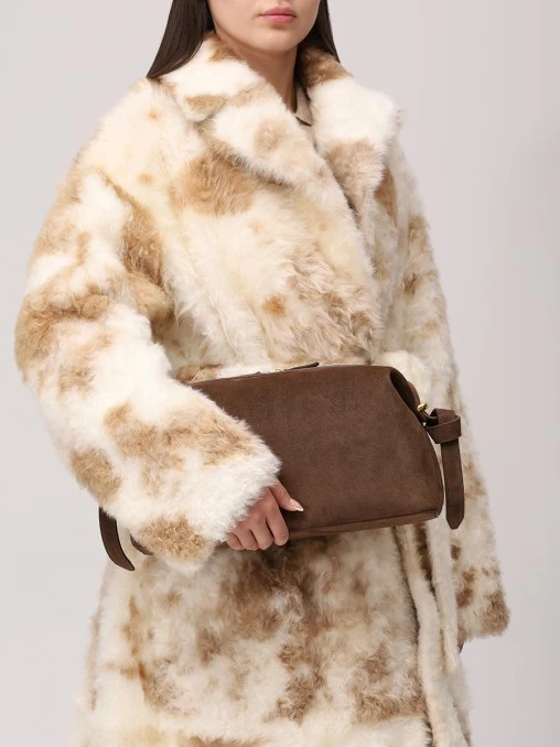 Сумка замшевая Brioche Pouch YUZEFI