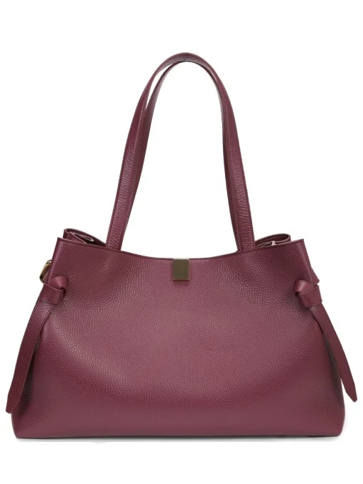 Сумка кожаная Gyoza Tote YUZEFI