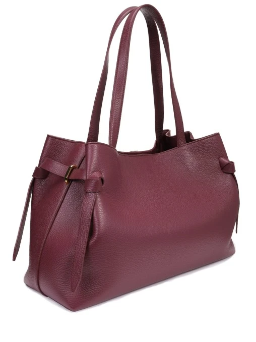 Сумка кожаная Gyoza Tote YUZEFI