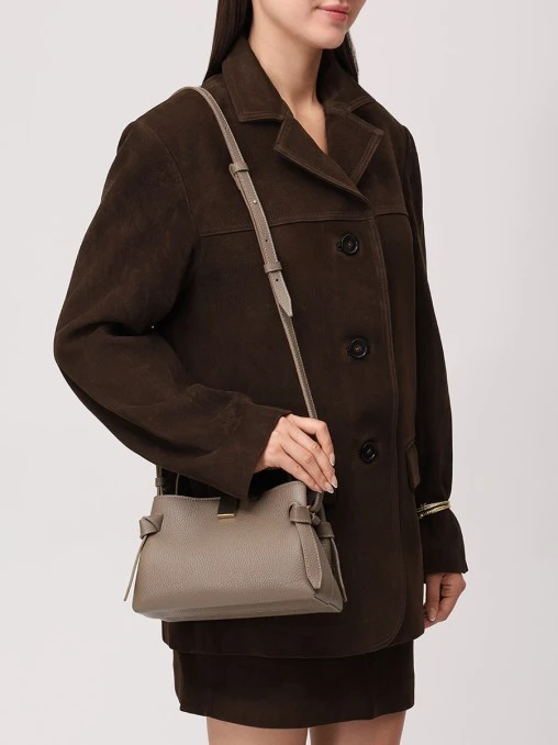 Сумка кожаная Gyoza Mini YUZEFI