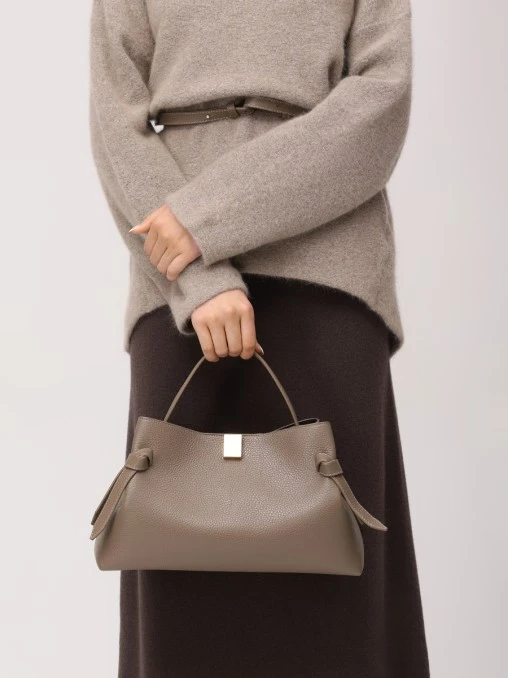 Сумка кожаная Gyoza YUZEFI