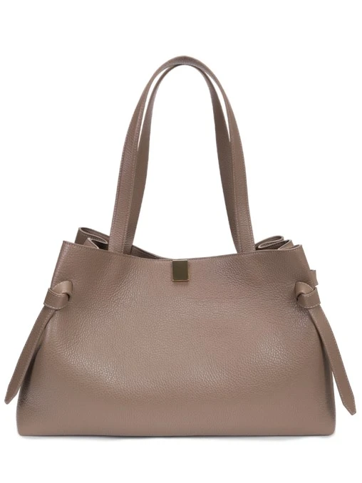 Сумка кожаная Gyoza Tote YUZEFI