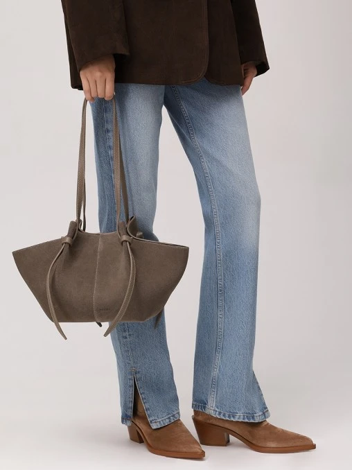 Сумка замшевая Mochi YUZEFI