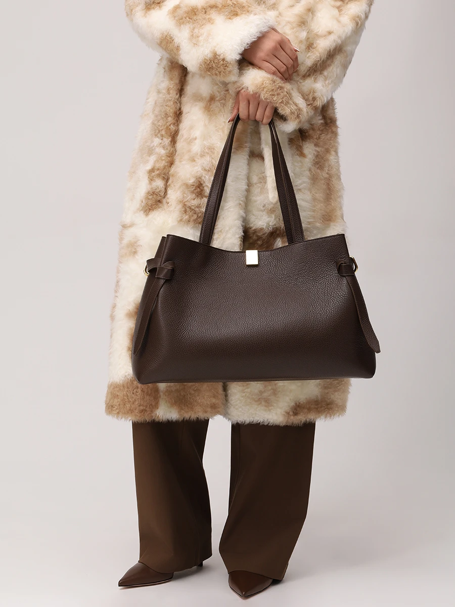 Сумка кожаная Gyoza Tote