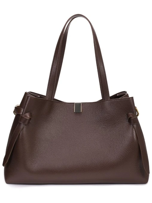 Сумка кожаная Gyoza Tote YUZEFI