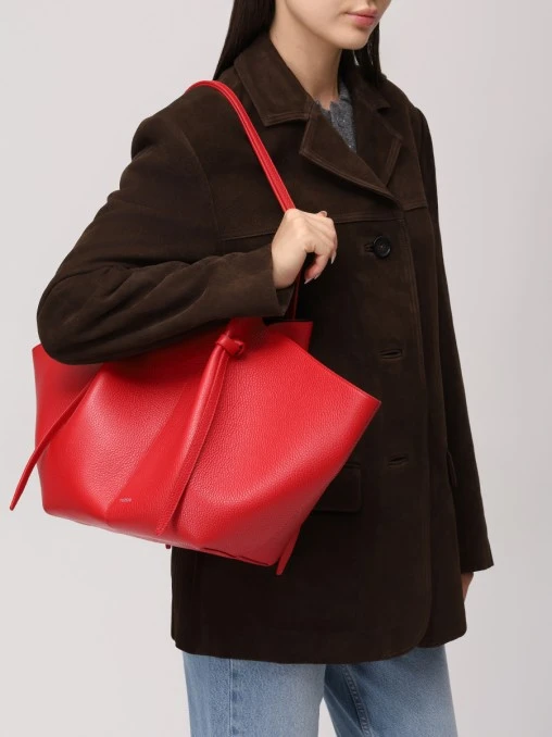 Сумка кожаная Large Mochi YUZEFI