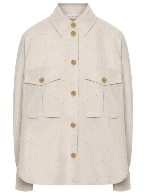 Рубашка хлопковая ZIMMERMANN