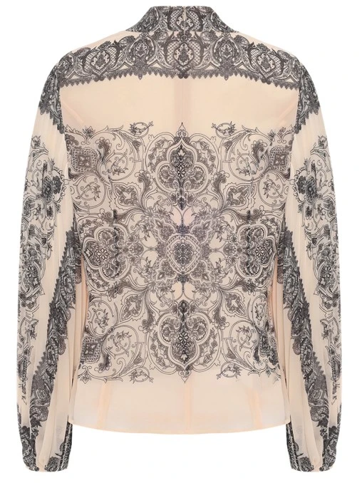 Блуза с принтом ZIMMERMANN