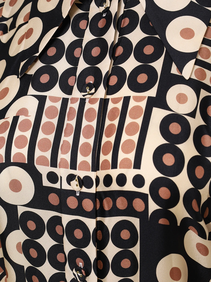 Платье шелковое