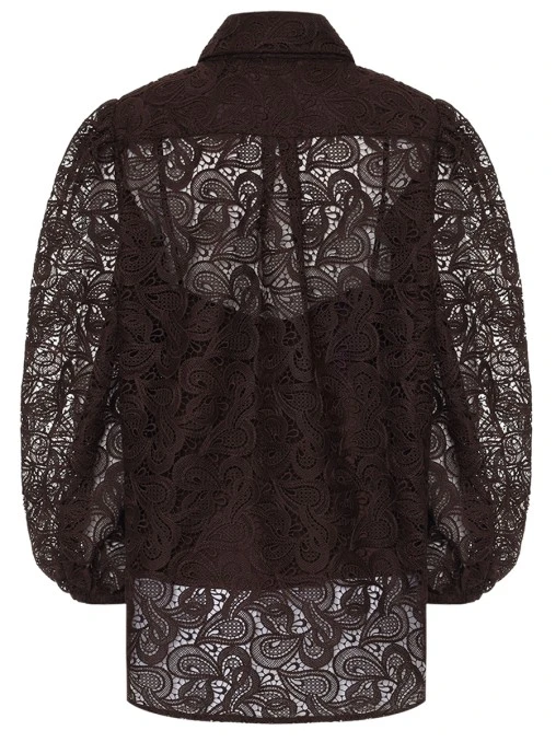 Блуза кружевная ZIMMERMANN