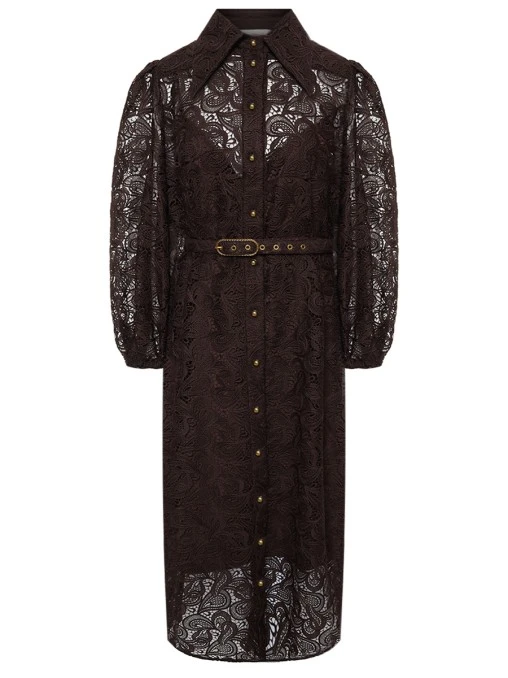 Платье кружевное ZIMMERMANN