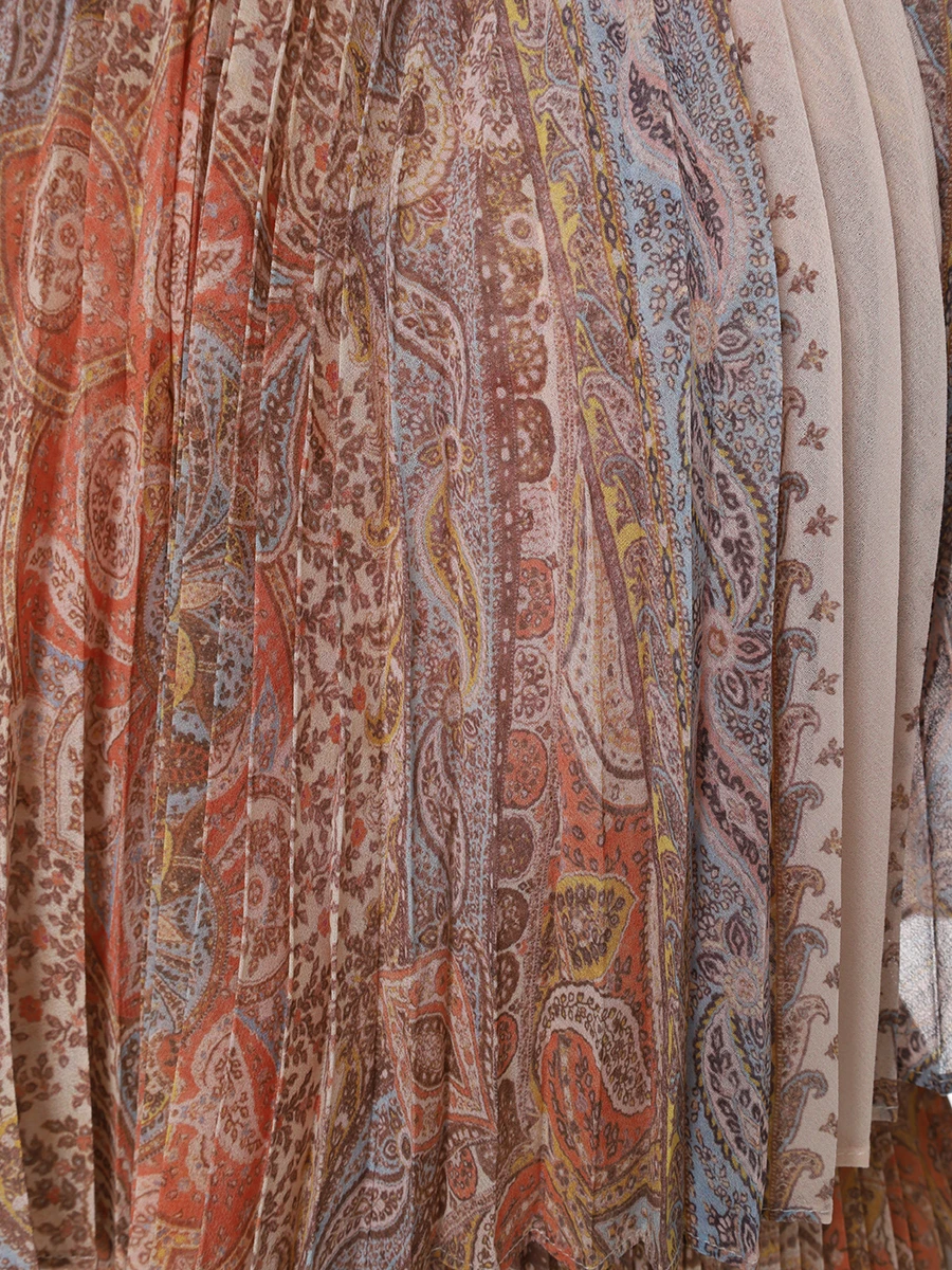 Платье плиссированное