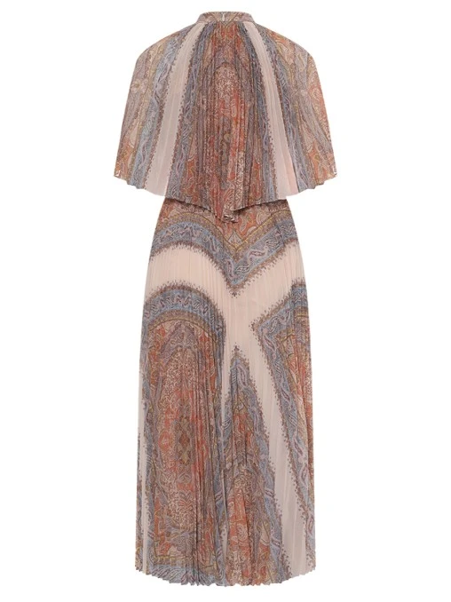 Платье плиссированное ZIMMERMANN