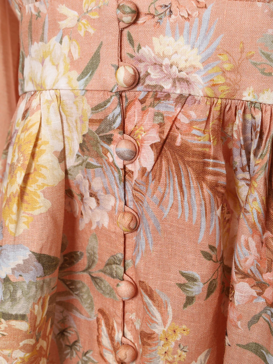 Платье льняное