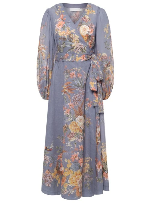 Платье хлопковое ZIMMERMANN