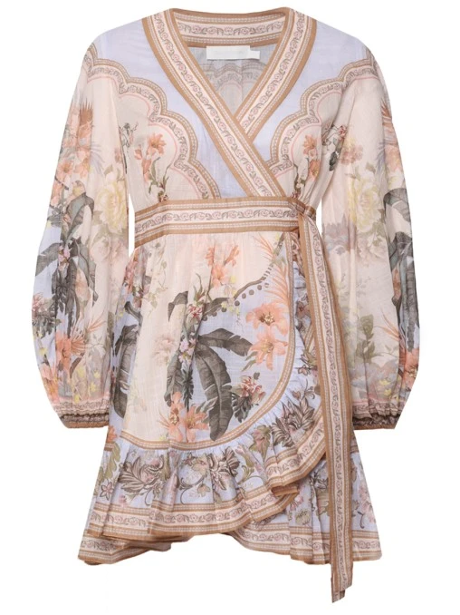 Платье хлопковое ZIMMERMANN