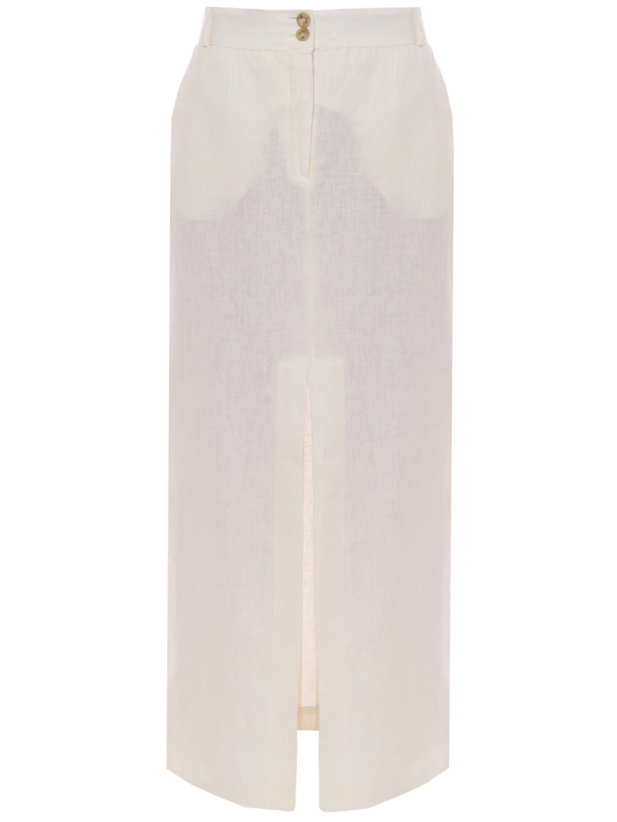 Юбка однотонная