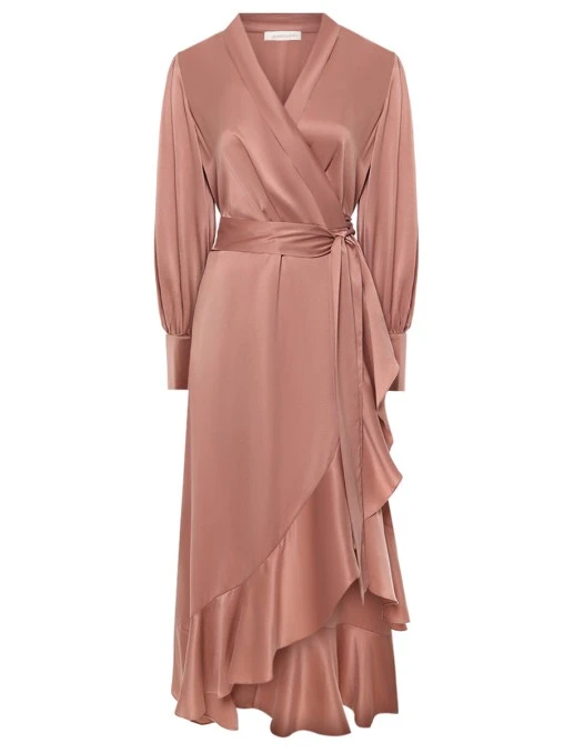 Платье шелковое ZIMMERMANN